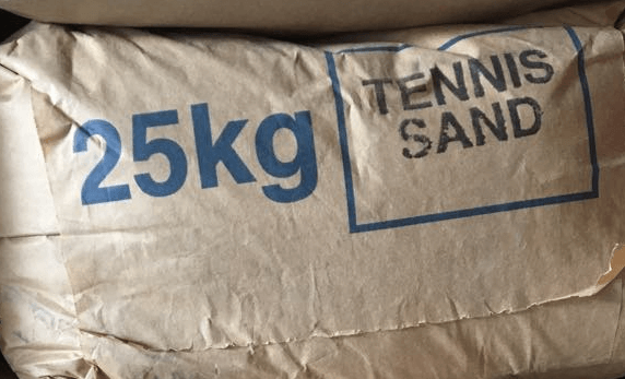 Bagged Tennis Sand (25kg)